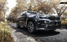 画像4: BMW X5 F15 フロント用艶ありブラック キドニーグリル センターグリル  (4)