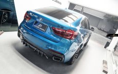 画像2: BMW X6 F16 Mスポーツ 用リア ディフューザー DryCarbon 本物ドライカーボン (2)