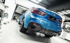 画像4: BMW X6 F16 Mスポーツ 用リア ディフューザー DryCarbon 本物ドライカーボン (4)