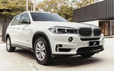 画像5: BMW Xシリーズ X5 F15フロント用艶ありメッキキドニーグリル センターグリル (5)