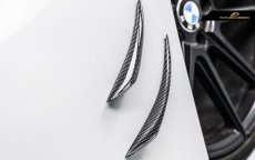 画像1: BMW 3シリーズ E90 E92 E93 フロント用カナード DryCarbon ドライカーボン (1)