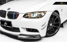 画像4: BMW 3シリーズ E90 E92 E93 フロント用カナード DryCarbon ドライカーボン (4)