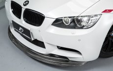 画像5: BMW 3シリーズ E90 E92 E93 M3フロント用カーボン リップスポイラー DryCarbon ドライカーボン (5)