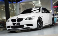 画像1: BMW 3シリーズ E90 E92 E93 M3フロント用カーボン リップスポイラー DryCarbon ドライカーボン (1)