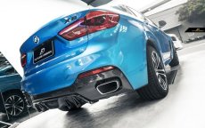 画像5: BMW X6 F16 Mスポーツ 用リア ディフューザー DryCarbon 本物ドライカーボン (5)