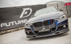 画像3: BMW 3シリーズ F30 F31 フロント用艶ありブラック 青紺赤 キドニーグリル センターグリル (3)