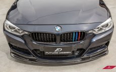 画像1: BMW 3シリーズ F30 F31 フロント用艶ありブラック 青紺赤 キドニーグリル センターグリル (1)
