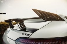 画像5: BENZ メルセデス・ベンツ C190 AMG GT GT S トランク用リアウィングー 本物Dry Carbon ドライカーボン (5)