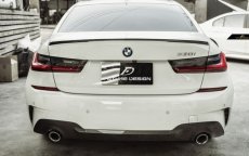 画像5: BMW 3シリーズ G20 トランク用 リアスポイラー  艶ありブラック (5)