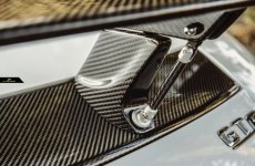 画像3: BENZ メルセデス・ベンツ C190 AMG GT GT S トランク用リアウィングー 本物Dry Carbon ドライカーボン (3)