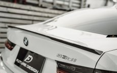 画像2: BMW 3シリーズ G20 トランク用 リアスポイラー  艶ありブラック (2)