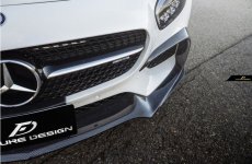 画像10: BENZ メルセデス・ベンツ C190 AMG GT GT S フロント用リップスポイラー 本物Dry Carbon ドライカーボン (10)