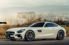 画像4: BENZ メルセデス・ベンツ C190 AMG GT GT S フロント用リップスポイラー 本物Dry Carbon ドライカーボン (4)