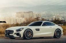 画像10: BENZ メルセデス・ベンツ GT AMG C190 サイドステップ スカート GTS 本物DryCarbon ドライカーボン (10)