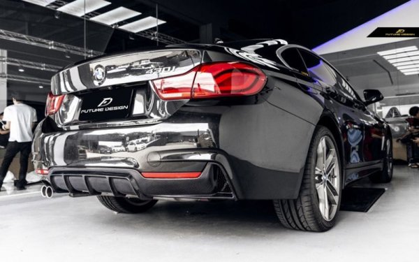 BMW 4シリーズ F32 F33 F36 Mスポーツ リアバンパー用カーボン