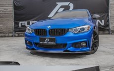 画像12: BMW 4シリーズ F32 F33 F36 Mスポーツ フロントバンパー用カーボン リップスポイラー 本物DryCarbon ドライカーボン (12)