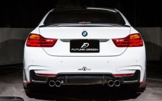 画像1: BMW 4シリーズ F36 グランクーペ トランク用リアスポイラー 本物DryCarbon ドライカーボン (1)