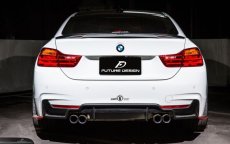 画像1: BMW 4シリーズ F36 グランクーペ トランク用リアスポイラー 本物DryCarbon ドライカーボン (1)