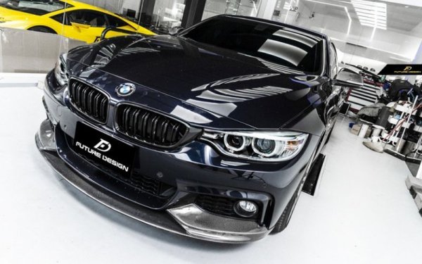 BMW F32 F33 F36 フロント用艶ありブラック キドニーグリル センター