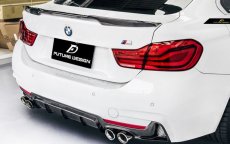 画像4: BMW 4シリーズ F36 グランクーペ トランク用リアスポイラー 本物DryCarbon ドライカーボン (4)