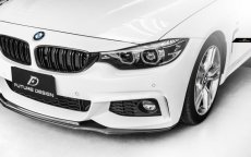 画像5: BMW 4シリーズ F32 F33 F36 Mスポーツ フロントバンパー用カーボン リップスポイラー 本物DryCarbon ドライカーボン (5)