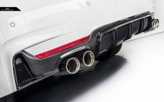 画像6: BMW 4シリーズ F32 F33 F36 Mスポーツ リアバンパー用カーボン ディフューザー 本物DryCarbon ドライカーボン (6)