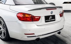 画像8: BMW 4シリーズ F33 カブリオレ F83 M4 トランク用リアスポイラー リアウィング 本物DryCarbon ドライカーボン (8)