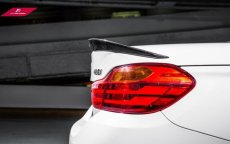 画像6: BMW 4シリーズ F33 カブリオレ トランク用カーボン リアスポイラー 本物DryCarbon ドライカーボン (6)