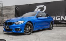 画像10: BMW 4シリーズ F32 F33 F36 Mスポーツ フロントバンパー用カーボン リップスポイラー 本物DryCarbon ドライカーボン (10)