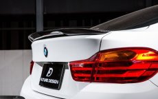 画像3: BMW 4シリーズ F36 グランクーペ トランク用リアスポイラー 本物DryCarbon ドライカーボン (3)