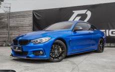 画像2: BMW 4シリーズ F32 F33 Mスポーツ ステップ用サイドスカート スポイラー 本物DryCarbon ドライカーボン (2)