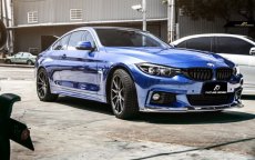 画像2: BMW 4シリーズ F32 F33 F36 Mスポーツ フロントバンパー用カーボン リップスポイラー 本物DryCarbon ドライカーボン (2)