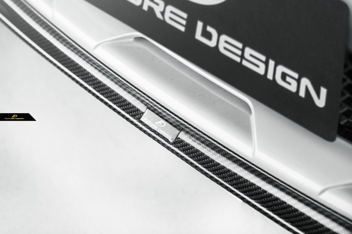 画像7: BMW F87 M2 competition フロントバンパー用リップスポイラー FD 本物DryCarbon ドライカーボン  (7)