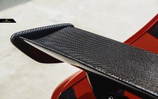 画像4: BMW 2シリーズ F22 トランク用リアウィング 本物DryCarbon ドライカーボン (4)