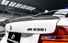 画像4: BMW 2シリーズ F22 トランク用リアウィング 本物DryCarbon ドライカーボン (4)