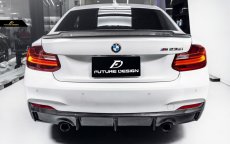 画像3: BMW 2シリーズ F22 トランク用リアウィング 本物DryCarbon ドライカーボン (3)