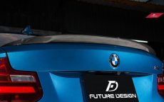 画像1: BMW F87 M2 トランク用リアスポイラー 本物DryCarbon ドライカーボン (1)