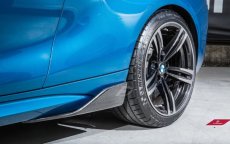 画像4: BMW F87 M2 サイドスカート 本物DryCarbon ドライカーボン (4)