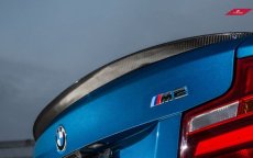 画像4: BMW F87 M2 トランク用リアスポイラー 本物DryCarbon ドライカーボン (4)