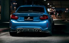 画像2: BMW F87 M2 トランク用リアスポイラー 本物DryCarbon ドライカーボン (2)