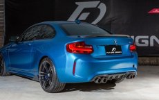 画像3: BMW F87 M2 トランク用リアスポイラー 本物DryCarbon ドライカーボン (3)