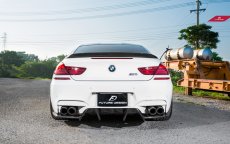 画像12: BMW 6シリーズ F06 F12 F13 M6 ディフューザー 本物DryCarbon ドライカーボン (12)