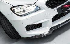 画像3: BMW 6シリーズ F06 F12 F13 M6フロント用リップスポイラー DryCarbon ドライカーボン (3)