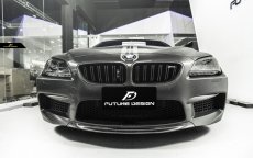 画像7: BMW 6シリーズ F06 F12 F13 M6フロント用リップスポイラー DryCarbon ドライカーボン (7)