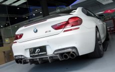 画像3: BMW 6シリーズ F06 F12 F13 M6 ディフューザー 本物DryCarbon ドライカーボン (3)
