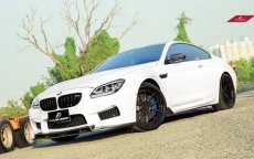 画像7: BMW 6シリーズ F12 F13 M6 Mスポーツ サイドスカート 本物DryCarbon ドライカーボン (7)