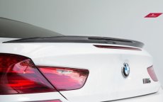 画像4: BMW 6シリーズ F06 F13 トランク用リアスポイラー 本物DryCarbon ドライカーボン (4)