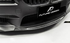 画像11: BMW 6シリーズ F06 F12 F13 M6フロント用リップスポイラー DryCarbon ドライカーボン (11)