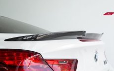 画像3: BMW 6シリーズ F06 F13 トランク用リアスポイラー 本物DryCarbon ドライカーボン (3)