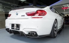 画像6: BMW 6シリーズ F06 F13 トランク用リアスポイラー 本物DryCarbon ドライカーボン (6)
